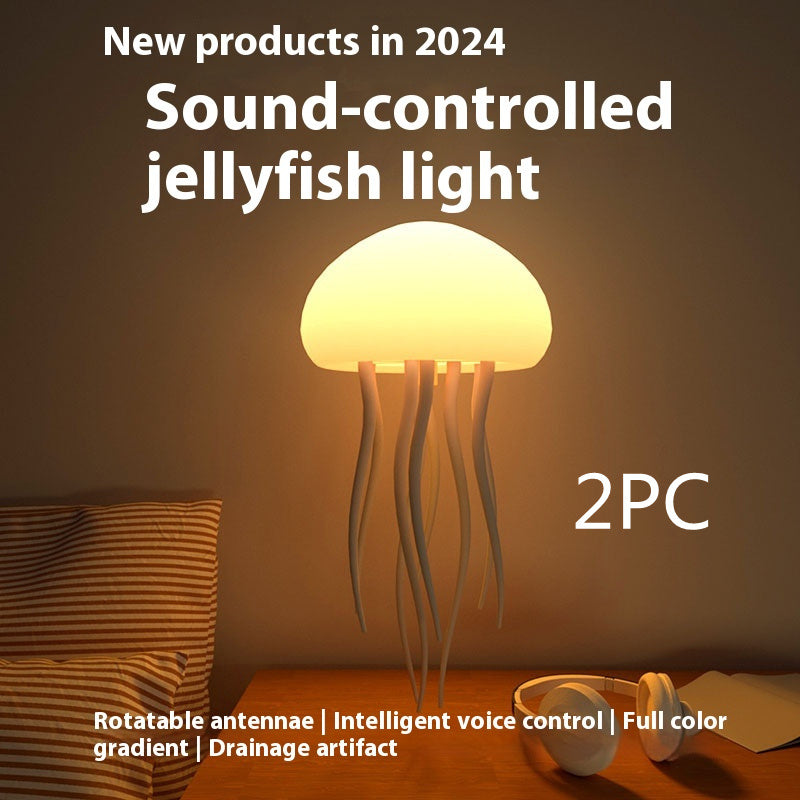 Jellyfish Night Light – Relaxing LED Mood Lamp
